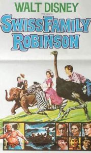 SWISS FAMILY ROBINSON Daybill Movie poster Original or Reissue image
