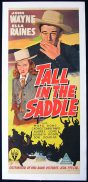 TALL IN THE SADDLE '44-JOHN WAYNE-Rare RKO poster