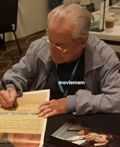 WILLIAM DANIELS Autographs a BLUE LAGOON Daybill Movie poster image