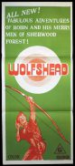 WOLFSHEAD 1973 Australian Daybill Movie Poster Hammer Film Robin Hood