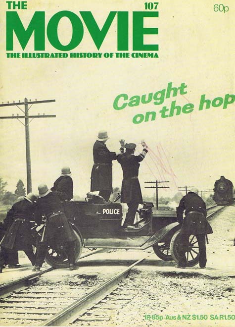 THE MOVIE Magazine Issue 107 Caught on the Hop Keystone Cops Cover