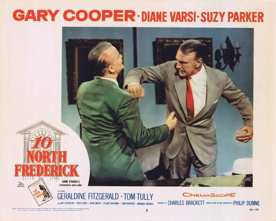 TEN NORTH FREDERICK Lobby Card 5 Gary Cooper