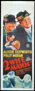 2 WISE MAIDS Long Daybill Movie poster 1937 Alison Skipworth