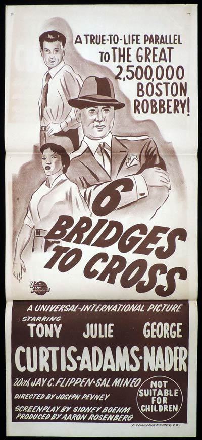 6 BRIDGES TO CROSS Daybill Movie poster