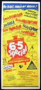 6.5 SPECIAL '58 Lonnie Donegan PETULA CLARK Rare poster