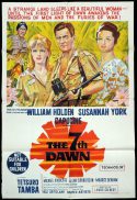 THE 7TH DAWN One Sheet Movie Poster William Holden