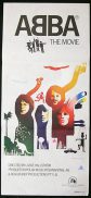 ABBA THE MOVIE daybill Movie poster 1977 Rare Original
