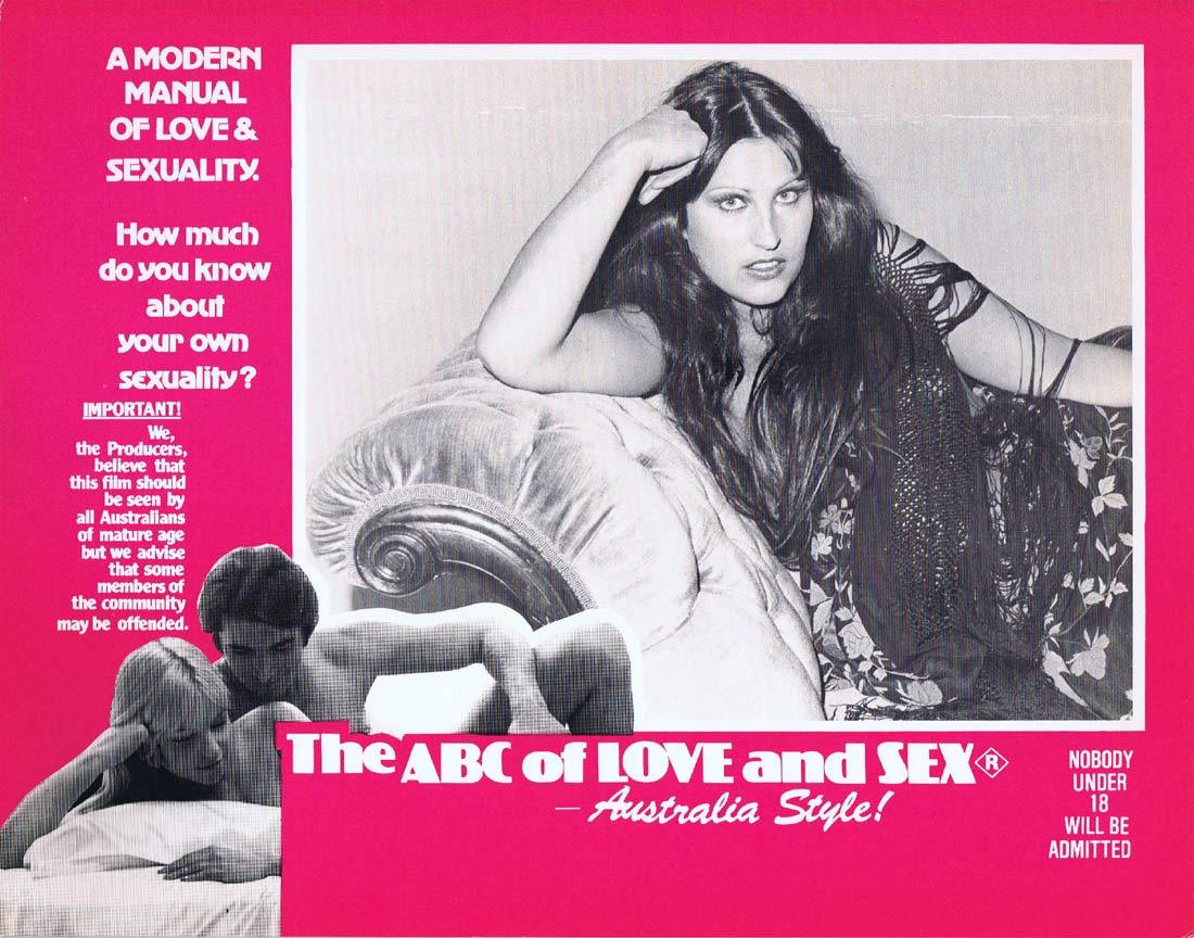 THE ABC OF LOVE AND SEX AUSTRALIA STYLE Lobby Card 1 John Lamond Sexploitation