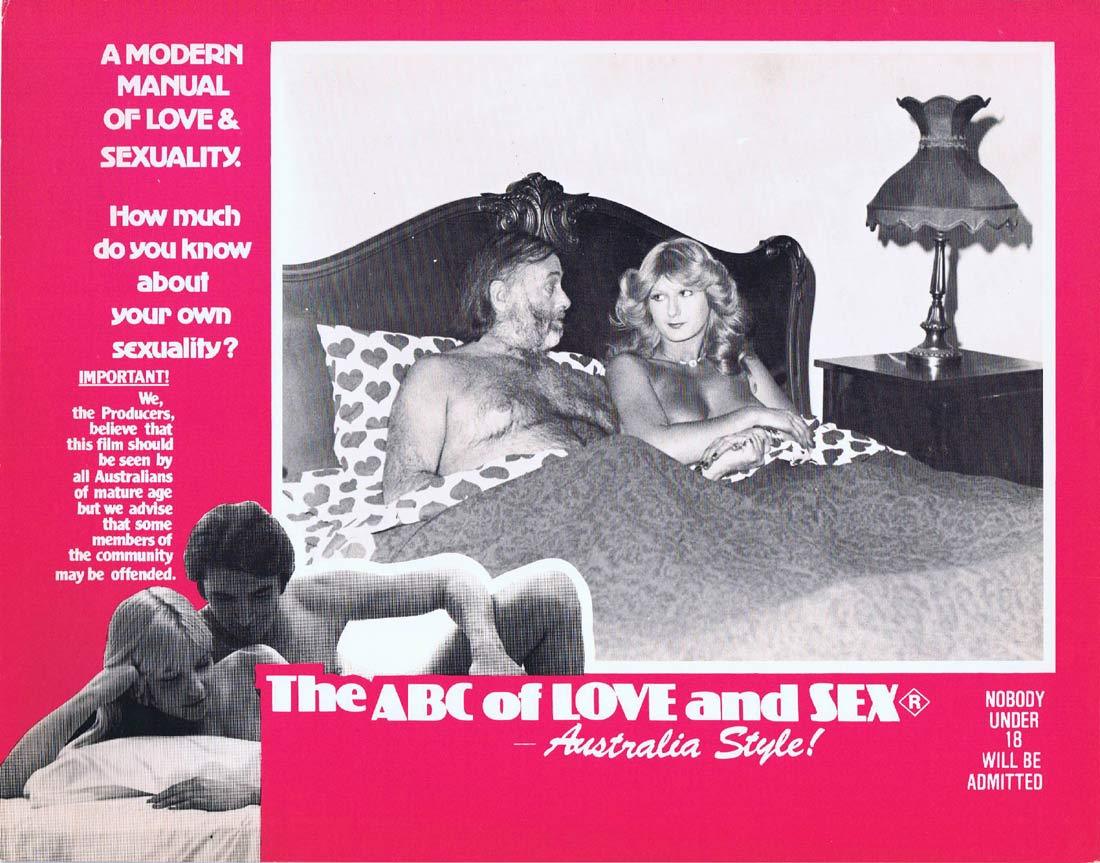 THE ABC OF LOVE AND SEX AUSTRALIA STYLE Lobby Card 4 John Lamond Sexploitation