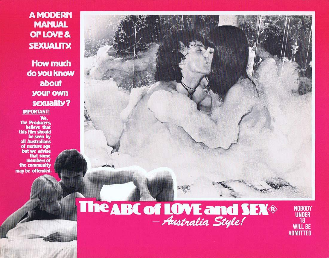 THE ABC OF LOVE AND SEX AUSTRALIA STYLE Lobby Card 5 John Lamond Sexploitation