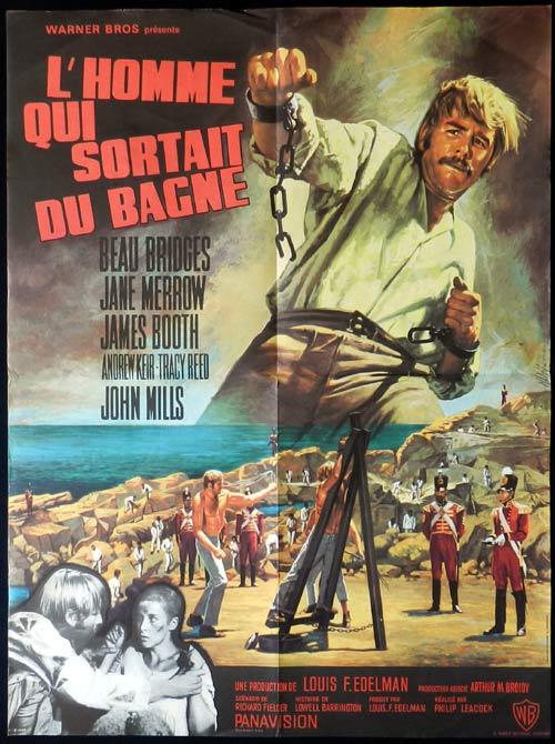 ADAM’S WOMAN French Affiche Movie poster 1970 Beau Bridges Australian Film Jean Mascii artwork!