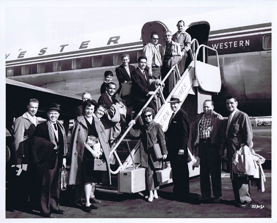 ADA 1961 Vintage Movie Still 36 Susan Hayward Eaton Chalkley boarding plane