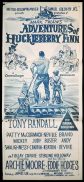 MARK TWAINS ADVENTURES OF HUCKLEBERRY FINN Original Daybill Movie Poster Tony Randall