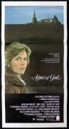 AGNES OF GOD Daybill Movie poster Jane Fonda