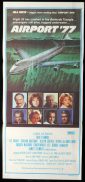 AIRPORT '77 Original Daybill Movie poster Jack Lemmon Ditching