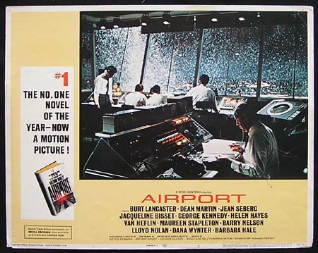 AIRPORT Original Lobby card 3 Control Tower