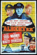 ALBERT R.N Original One sheet Movie Poster Anthony Steel Jack Warner Robert Beatty