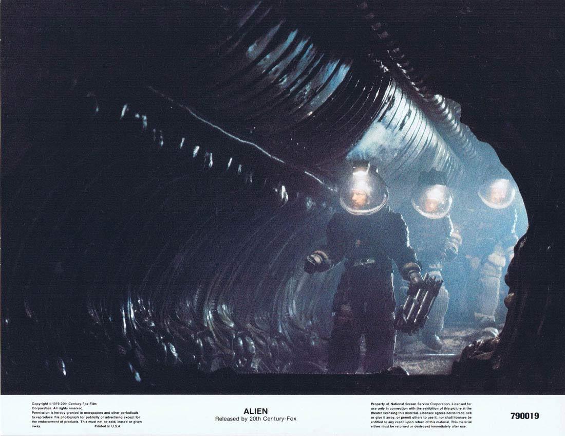ALIEN Lobby Card 4 Ridley Scott Sigourney Weaver Sci Fi Horror