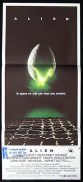 ALIEN '79 Sigourney Weaver Ridley Scott HORROR Rare poster
