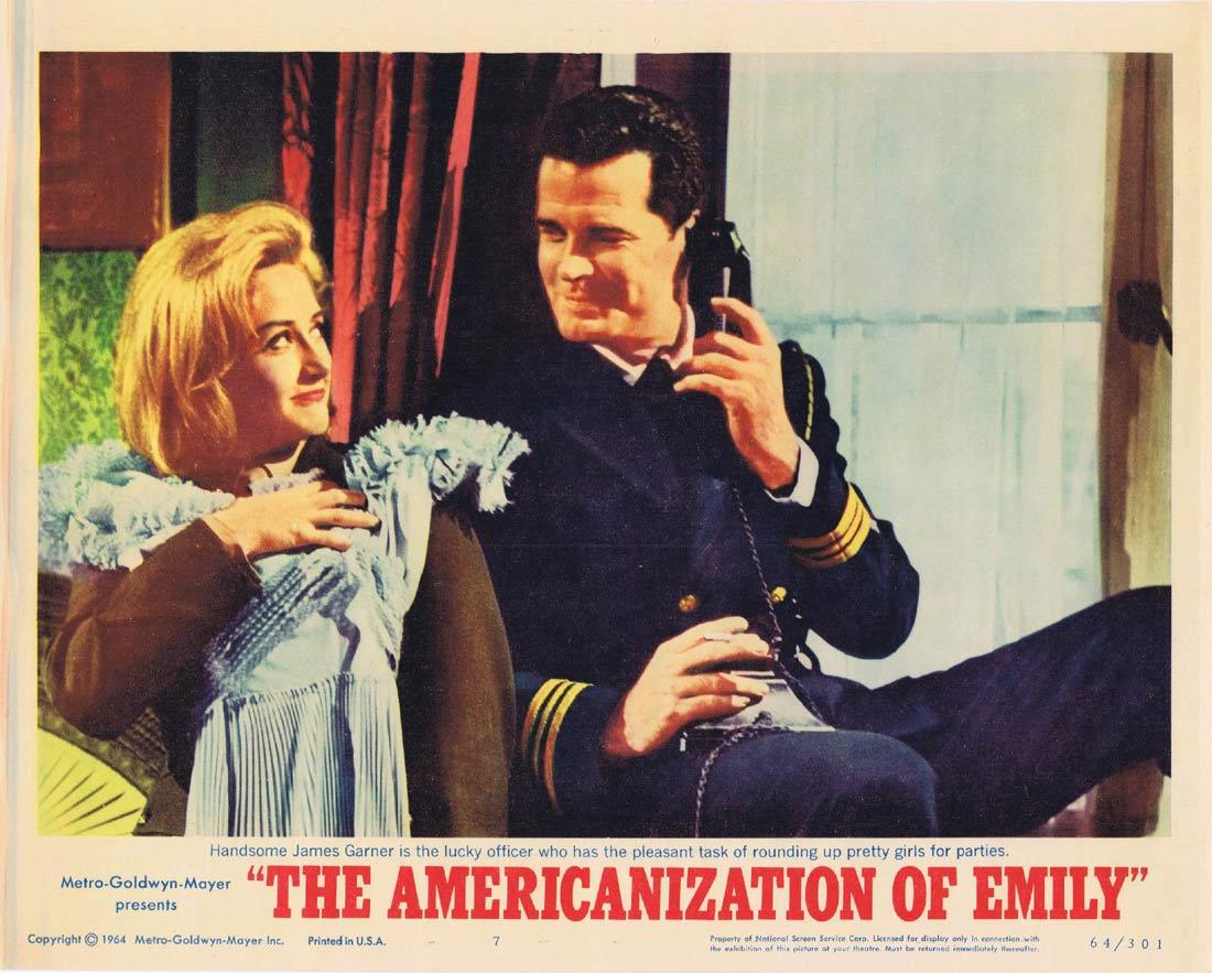 THE AMERICANIZATION OF EMILY Lobby Card 7 James Garner Julie Andrews Melvyn Douglas