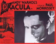 ANDY WARHOL'S DRACULA Lobby Card 1 Paul Morrissey Joe Dallessandro