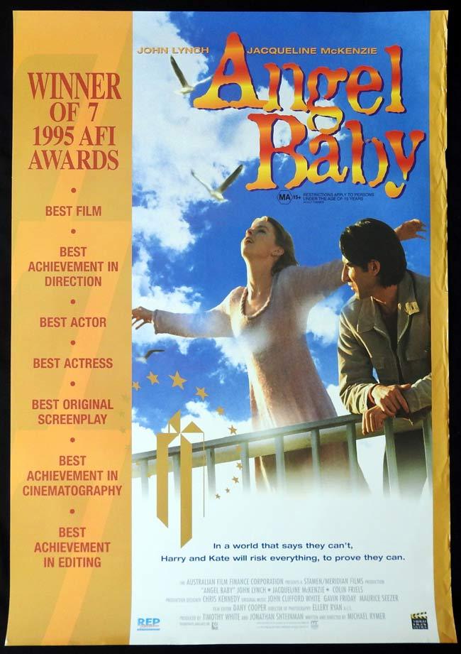 ANGEL BABY Original One sheet Movie poster 19902 Video release