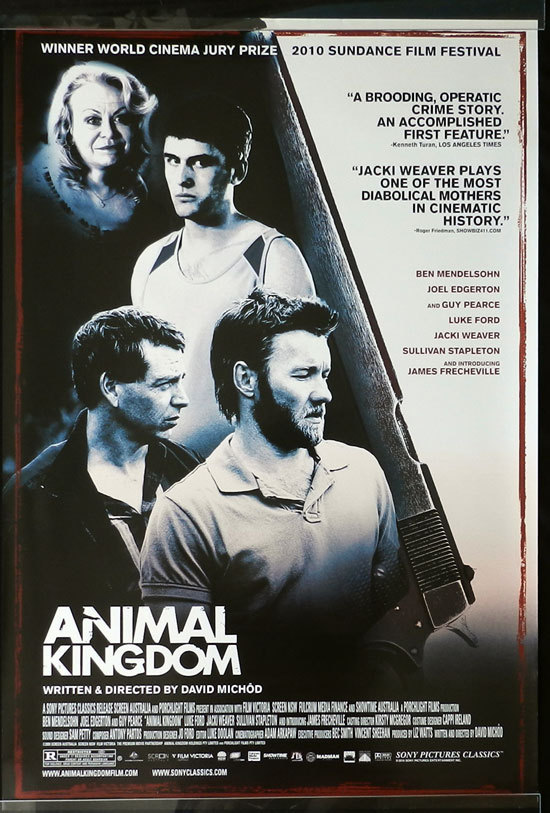 ANIMAL KINGDOM Movie poster 2010 US ONE SHEET Guy Pearce Australian Cinema