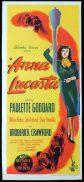 ANNA LUCASTA Original Daybill Movie Poster Paulette Goddard
