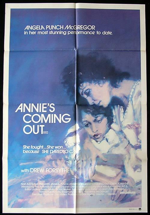 ANNIE’S COMING OUT 1984 Punch McGregor ORIGINAL One Sheet poster