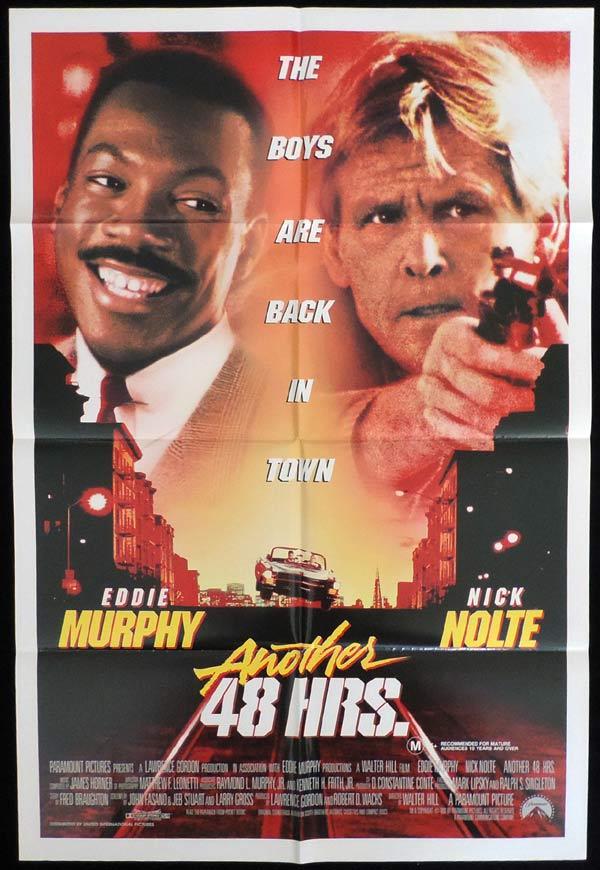 ANOTHER 48 HOURS One Sheet Movie Poster Nick Nolte Eddie Murphy