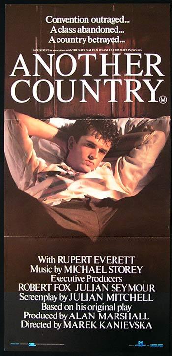 ANOTHER COUNTRY Original Daybill Movie poster Rupert Everett