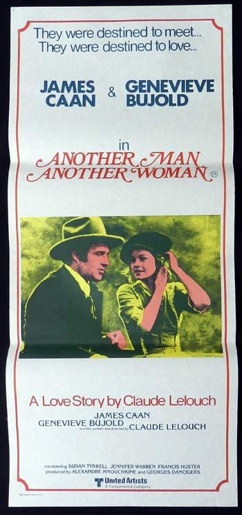 ANOTHER MAN ANOTHER CHANCE Original Daybill Movie poster James Caan Genevieve Bujold