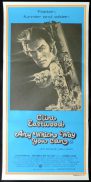ANY WHICH WAY YOU CAN Original Daybill Movie poster Clint Eastwood