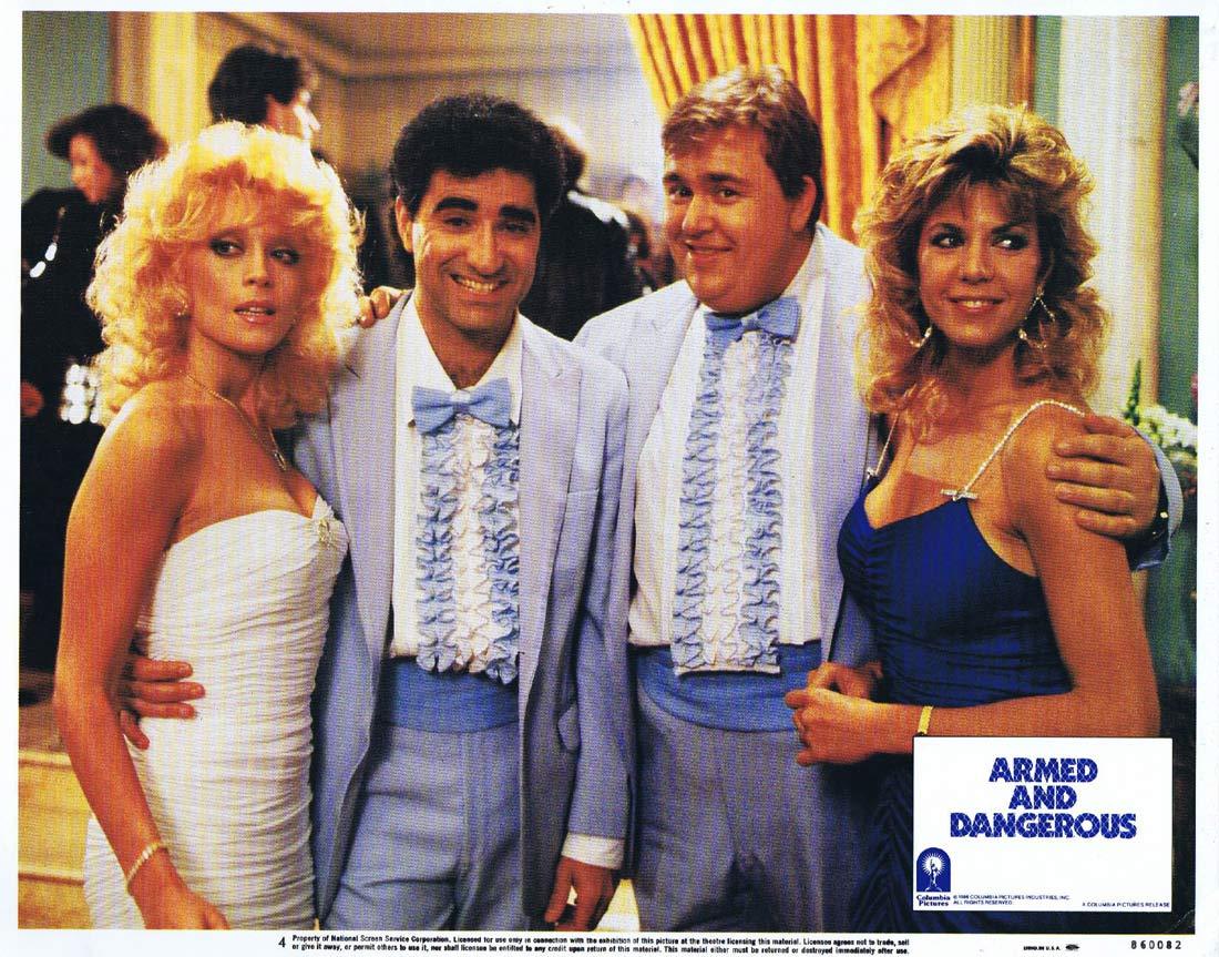 ARMED AND DANGEROUS Original Lobby Card 4 John Candy Eugene Levy