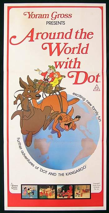 AROUND THE WORLD WITH DOT Daybill Movie Poster