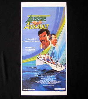 AUSSIE ASSAULT ’83-America’s Cup Yachting RARE poster
