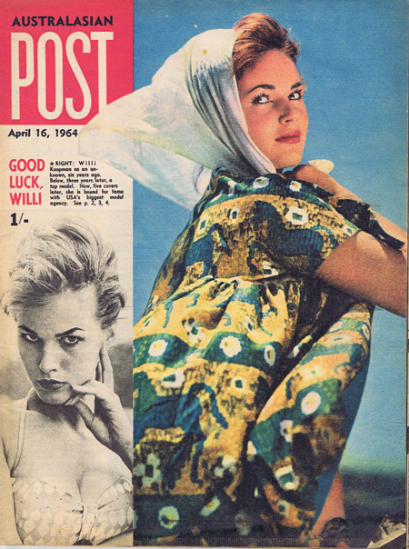 Australasian Post Magazine Apr 16 1964 Queen of the Cover Girls