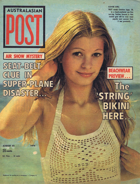Australasian Post Magazine Aug 22 1974 The String Bikini is Here!