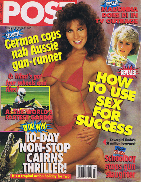 Australasian Post Magazine Aug 7 1991 Madonna does Princess Diana
