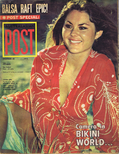 Australasian Post Magazine Dec 20 1973 Camera in Bikini World