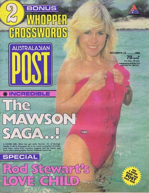 Australasian Post Magazine Dec 23 1982 Rod Stewart’s Love Child