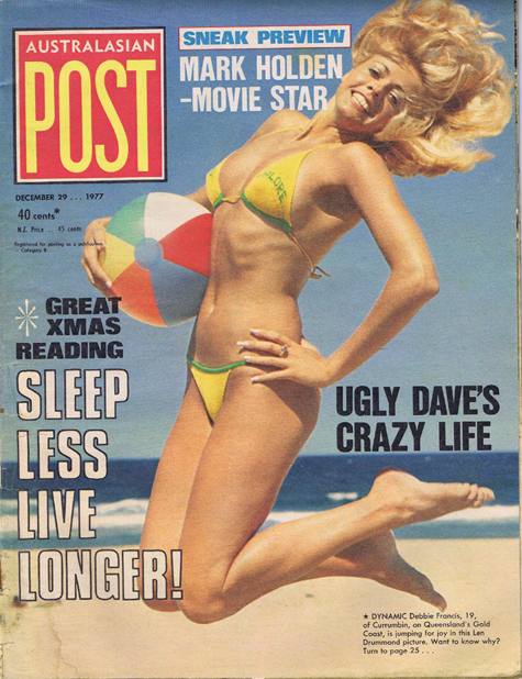 Australasian Post Magazine Dec 29 1977 Sleep Less Live Longer
