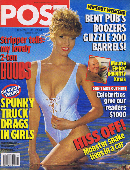 Australasian Post Magazine Dec 30 1989 Monster Snake Lives in Car