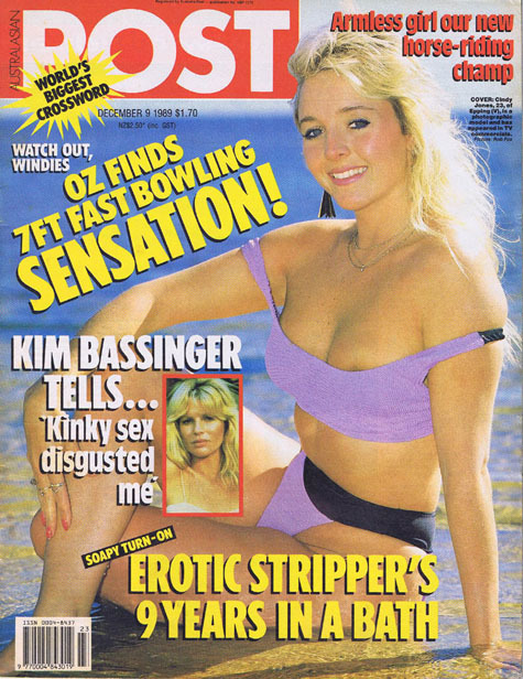 Australasian Post Magazine Dec 9 1989 Erotic Stippers