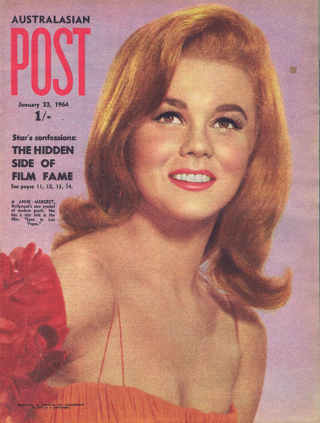 Australasian Post Magazine Jan 23 1964 Anne-Margret Cover
