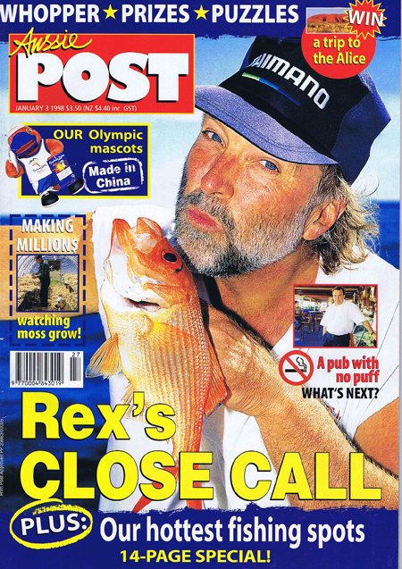 Australasian Post Magazine Jan 3 1998 Rex Hunt cover