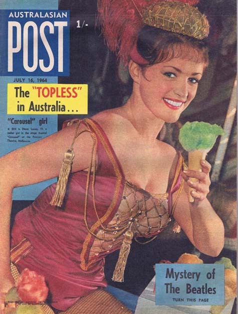 Australasian Post Magazine Jul 16 1964 The Beatles featre story