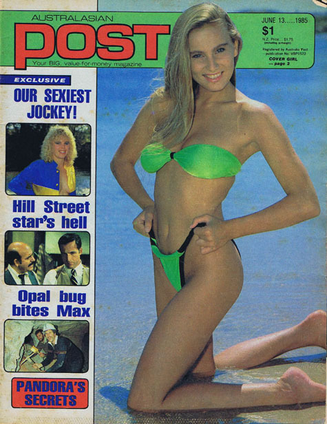 Australasian Post Magazine June 13 1985 Our Sexiest Jockey