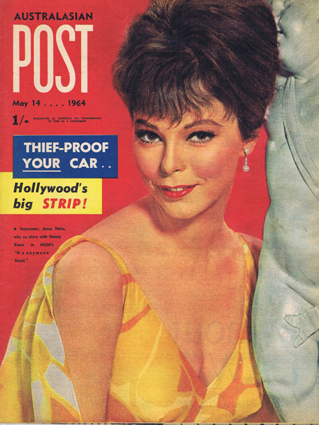Australasian Post Magazine May 14 1964 Anne Helm Cover