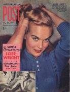 Australasian Post Magazine May 21 1964 Shirley Eaton Goldfinger Bondmania feature